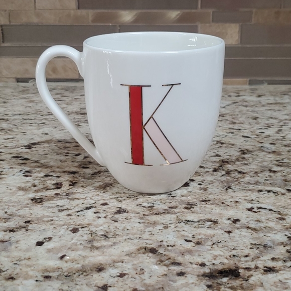 Lenox-Kate Spade "It's Personal" letter K mug